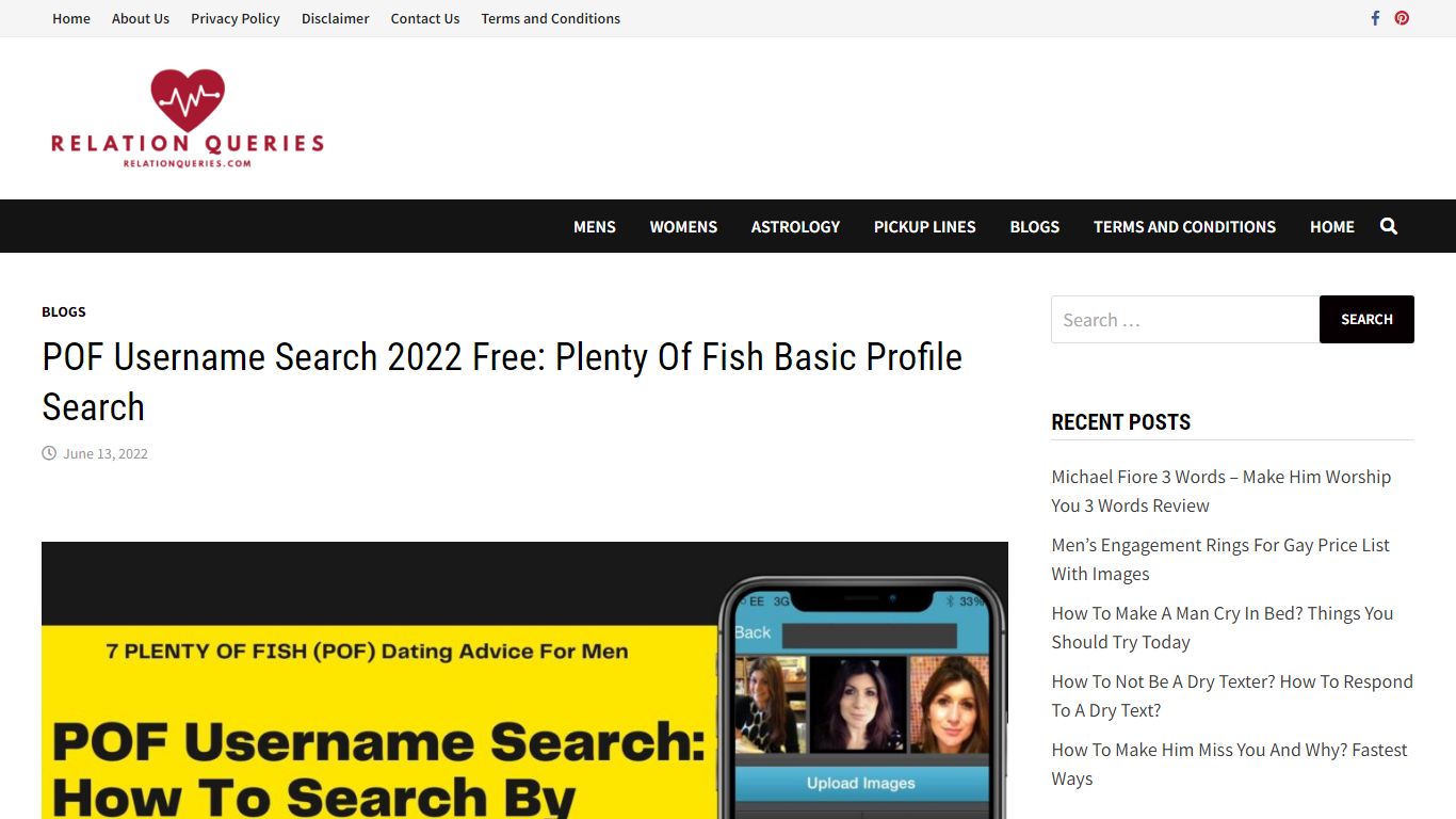 POF Username Search 2022 Free: Plenty Of Fish Basic Profile Search